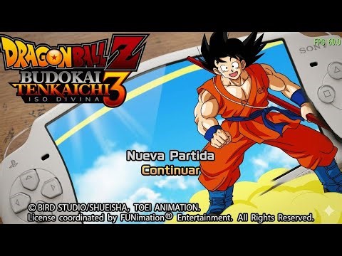 🤩 (NOVO DBZ TTT MOD) DRAGON BALL Z BUDOKAI TENKAICHI 3 ISO DIVINA PARA - PSP Essa É Dos DEUSES 😁