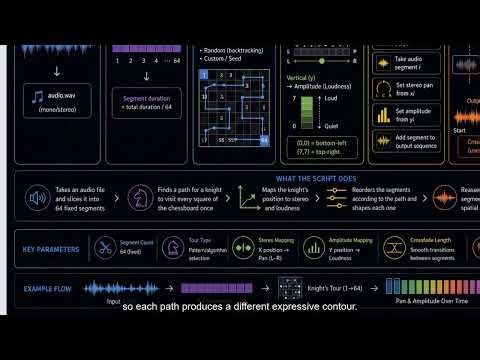 Praat AudioTools: Knight's Tour Sonification