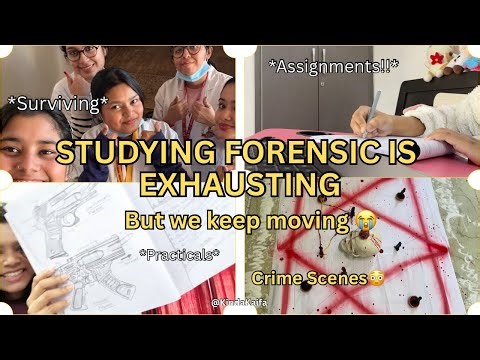 A Week in the Life of a Forensic Science Student 🔬 | College Competition, Classes & Chaos