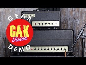 GAK DEMO : Friedman BE-100 Brown Eye 100W Head & 4X12 Cab
