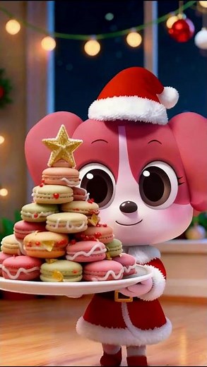 Selamat Natal!🎄| Merry Christmas! | Kepala Polisi Labrador#kartun #labrador #shorts