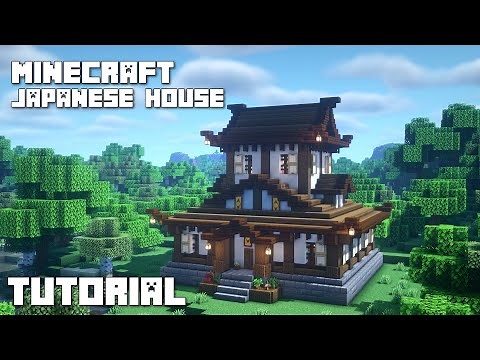 Minecraft: How to Build a Japanese House [Tutorial]