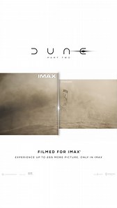 Experience #DunePartTwo on the largest screen in the PNW and the ONLY place in Washington state where you can see IMAX footage, full screen with the full IMAX ratio. View showtimes and get tix: https://bit.ly/dune2imax | Pacific Science Center