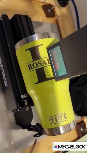 Tumbler engraved by Atomstack X20 Pro