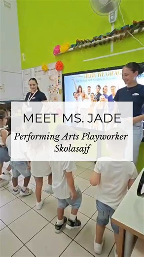🎭✨ Meet Ms Jade – one of our Performing Arts Playworkers at Skolasajf! ✨🎭 Through movement, drama, music, and self-expression, Ms Jade helps children discover confidence, creativity, and a deeper appreciation for the arts. This role goes beyond play — it inspires imagination, builds skills, and introduces children to the magic of the performing arts in a fun and meaningful way. 🎶 Why this role matters: Performing Arts Playworkers play a crucial part in helping children express themselves, wor