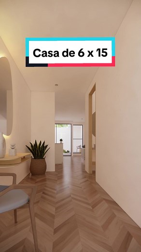 Casa de 6 x 15: Diseño y Tour Completo