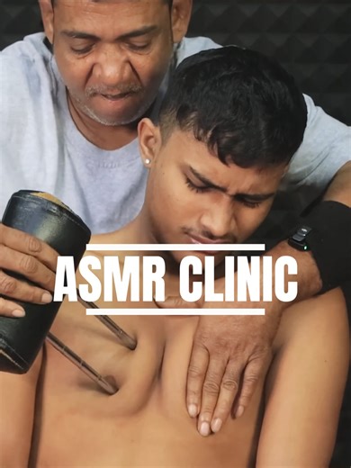 ASMR Old School Body Cracks by Asim Barber #ASMR #IntenseTingles #Relaxation #masterasim #asmrclinic #indianmassage #BodyMassage