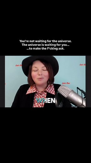 Stop hoping the purple monkey dishwasher in the sky is gonna drop it in your lap. Call it Source, God, the algorithm, I don’t care. You’re not co-creating if you’re too scared to even say what you want. You’re ghosting the Universe and calling it alignment. And scripting is not the magic. The magic is when you use your script to move like it’s already real. To take the action that matches the words. Otherwise it’s just journaling your fears and looking fancy. You don’t need to kick down the door
