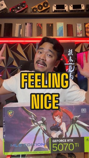 Hurry up before I change my mind #theultimatenerd #gamingsetup #gamingroom #gamer #msi | Dinocornel