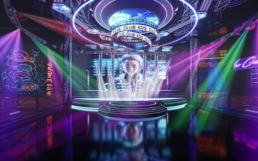 D5 渲染器 ---动态舞台光效 如何做？