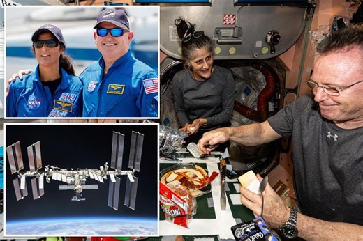 Here’s what the astronauts stranded on the ISS are eating each day — as health concerns mount