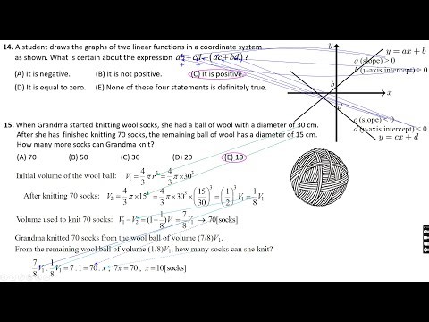 Math Kangaroo 2025 Level 11-12 #14 #15