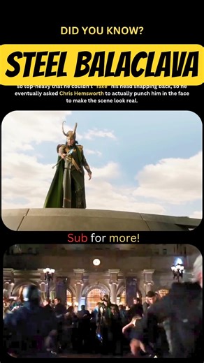 Loki’s helmet was even heavier than we thought! #shorts