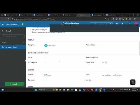 Arabic Sign Language (Session 2)