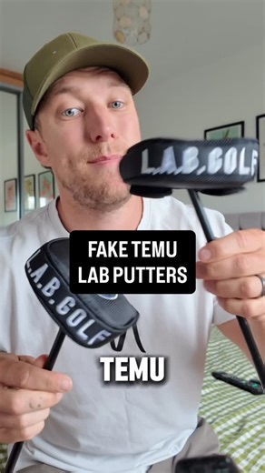 Matt Peterson | Fake Temu Lab Putters Update #golf #review #money #test #comparison | Instagram