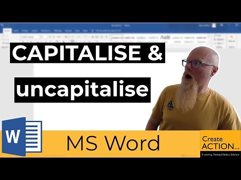 How to Capitalize or Uncapitalize Text in Word (FAST & Easy!)