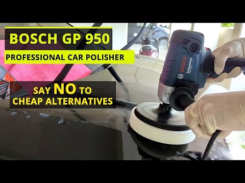 Car Polisher - Bosch 950 Polisher Unboxing and Review | Professional Car Polishing Machine