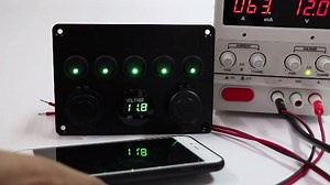 Watch 5 usb toggle switch panel on Amazon Live