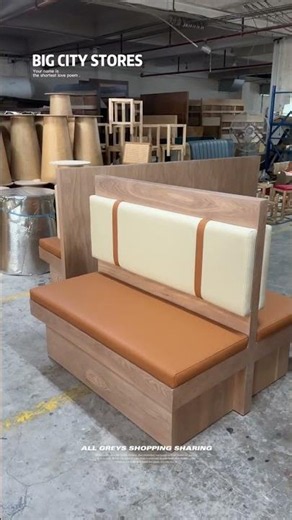 Custom Restaurant Booth Seating | Factory Direct #shorts