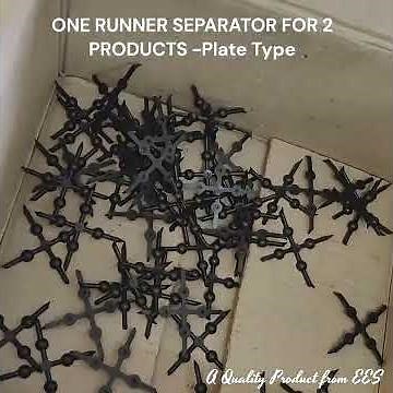 Dual Runner Separator for 2 Products in One Machine