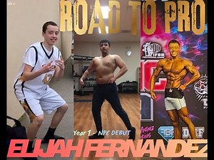 Elijah Fernandez Men’s Physique Transformation Year 1- NPC Debut