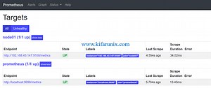 Install Prometheus Node Exporter on CentOS 8 - kifarunix.com