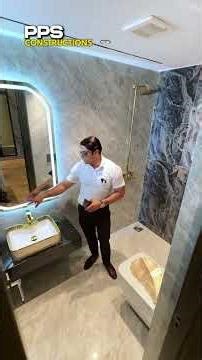 5 Marla House Bathroom Design | Small Space Smart Ideas | PPS HOMES
