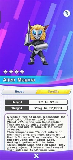 Ultraman Puzzle Shuwatch Alien Magma