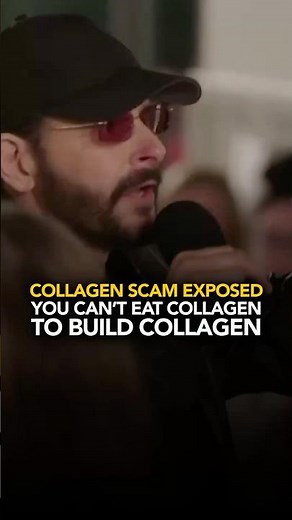 Collagen Scam Exposed You Can’t Eat Collagen To Build Collagen