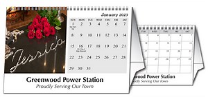 Personalized Tent Desk Calendar