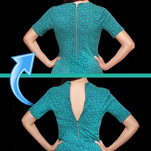 Sewing trick - how to expand any dress or blouse to fit perfectly! | Miarti - Wiederverwendung