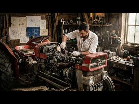 They Laughed When He Bought A Tractor With No Engine—What She Built Changed His Life