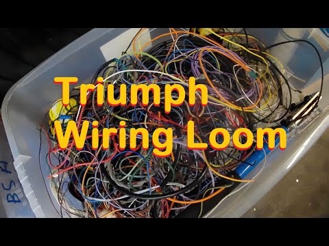 Triumph Bonneville Project Part 25 | DIY Wiring Loom | Electronic Ignition | Regulator Rectifier