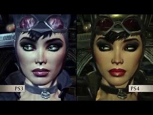 BATMAN Return to Arkham Collection - Gameplay Graphics Comparison PS3 vs PS4