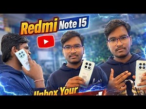 Redmi Note 15 Hands-On 🔥 Camera, Performance