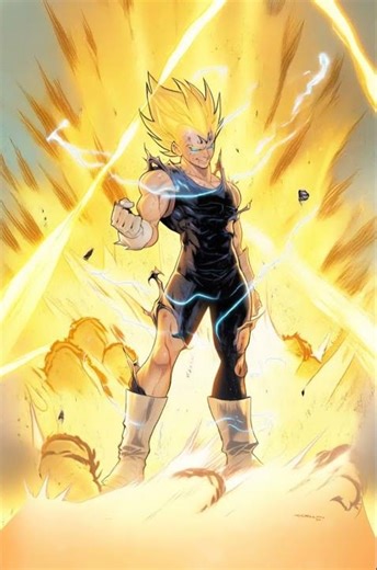 VEGETA ‘Powers Up’ Before Heading into Battle