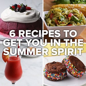 6 recipes to get you in the summer spirit! | Tasty