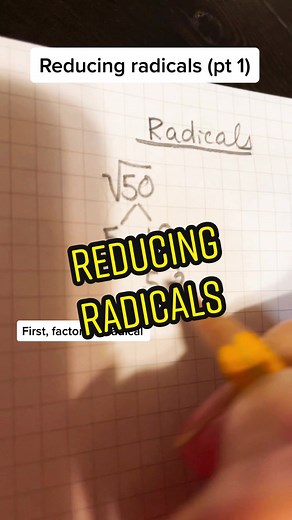 Algebra Murder Mystery: How to Remove Radical Sign in Circle