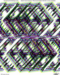 32K views · 116 reactions | It's a stereogram illusion. Unfocus / relax your eyes to see the 3D objects floating. #art #design #opticalillusion #stereogram #illustration #3d | Thorsten Schmitt Design | Facebook