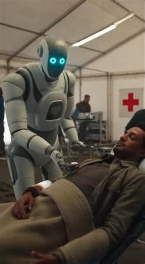 Watching Over the Wounded 🩺🤖❤️