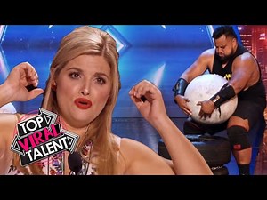 OMG!! One Of These STRONGMEN DO THE UNEXPECTED! The Judges Can't Believe it!