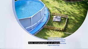 Pool Filter Hose Replacement Kit - 1.5" x 3ft Pool Skimmers Hose with Connection Adapter & Clamps for Intex, Coleman, Summer Waves Above Ground Pools, Pool Filter Pump Vacuum Hose,White (2-Pack)