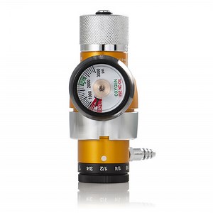CGA 540 Gold Low Flow  Industrial Oxygen Tank Regulator