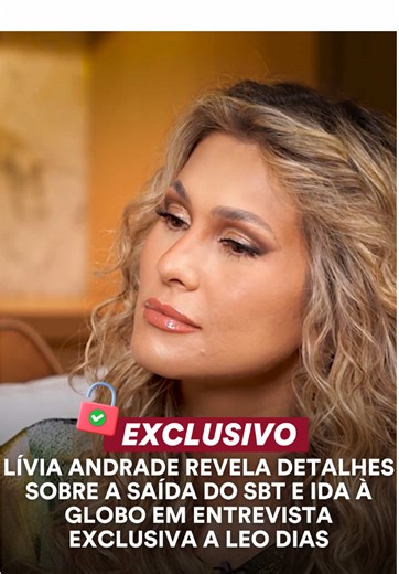 Nesta segunda-feira (15/12), o portal LeoDias traz com exclusividade os bastidores da saída de Lívia Andrade do SBT, emissora em que a artista se consolidou ao lado de Silvio Santos. Em uma entrevista exclusiva, a apresentadora - que atualmente é contratada da Globo - abriu o coração e revelou detalhes inéditos de seu desligamento da emissora da família Abravanel. Fique ligado, você não pode perder!