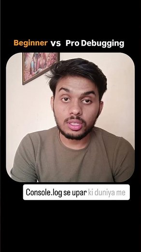 Console.log Is Not Debugging 😶 | Real Debugging Skill #shorts