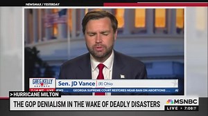 Watch MSNBC's Chris Hayes explain conservative media’s “bizarre conspiracy theory” that hurricanes are being sent by the government to influence the election. "Their behavior in the face of this dire consequence, of this impending one-two punch in the southeast should serve as a wake-up call to everyone stuck in here reality about the very real stakes of this election." | Media Matters for America