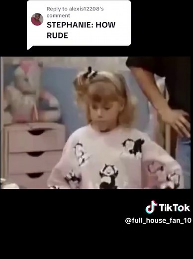 Stephanie Tanner Saying 'How Rude' Compilation | Fuller House