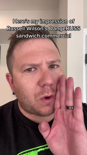 Impressions of Russell Wilson's DangeRUSS Sandwich Commercial