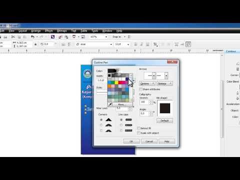 TUTORIAL : How to make Id Card With Corel Draw