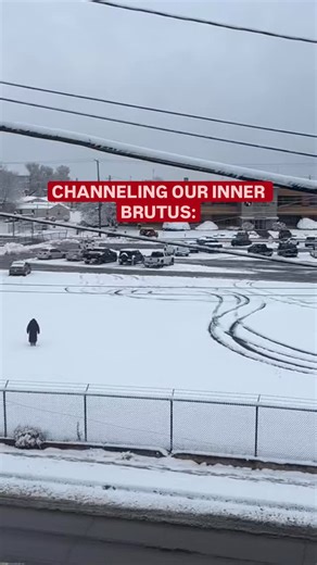 Still feeling the energy from Brutus’ legendary Script Ohio from Saturday… so with today’s snow day, we had to give it a try ❄️ A little more snow and a few extra passes, but we made it happen. Stay safe out there, Buckeye fam! ❤️ | Where I'm From